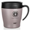 Cestovný termohrnček s uchom Tazza 330 ml, farba latte%