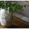 Váza Modern 36 cm, strieborná%