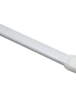 Vitrážna tyčka vzperná Easy 40-60 cm, plochá biela%