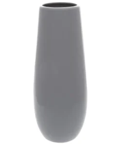 Váza Luna 25 cm, šedá%