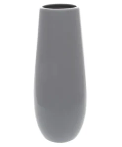 Váza Luna 30 cm, šedá%