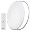 Stropné/nástenné LED osvetlenie Alvi 36 cm s rámčekom, a ovládačom%