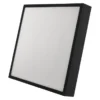Stropné/nástenné LED osvetlenie Nexxo 30x30 cm, čierne štvorcové%