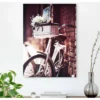 Obraz na plátne Bicykel s košíkom, 50x70 cm%