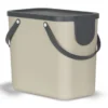 Odpadkový kôš Albula 25 l, cappuccino%