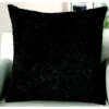 Dekoračný vankúš Bouclé 45x45 cm, antracitová%