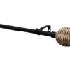 Garnyža Theta 120-210 cm, čierna matná%