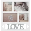 Fotorámik pre 4 ks foto Love 28,5x30 cm%