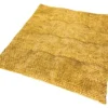 Podsedák na stoličky Chenille Cross 40x40 cm, žltý%