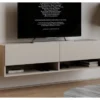 Závesná TV skrinka Asko Living, 135 cm, béžová kašmír%