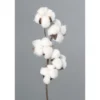 Umelá kvetina Bavlník 49 cm, biela%