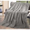 Flanelová deka Cashmere Dots 220x240 cm, šedá%