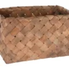 Úložný košík borovicové drevo, 30x15 cm%