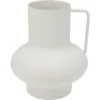 Váza 15 cm, biely zinok%