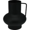 Váza 15 cm, čierny zinok%