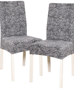 4Home Napínací poťah na stoličku Stone 45 - 50 cm, sada 2 ks