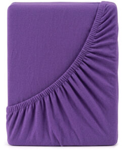 4Home jersey prestieradlo fialová, 180 x 200 cm