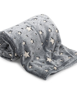 4home Deka Soft Dreams Stars svietiaca, 150 x 200 cm