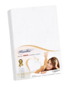 Bellatex Froté prestieradlo Kamilka biela, 140 x 200 cm
