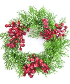 Dekoračný veniec Winter Berries, 35 cm