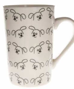 Porcelánový hrnček Crazy dog, 370 ml
