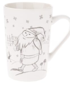 Porcelánový hrnček Škriatok, 435 ml