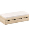 DREVONA09 Posteľ korpus 90 cm dub bardolino REA MISTY